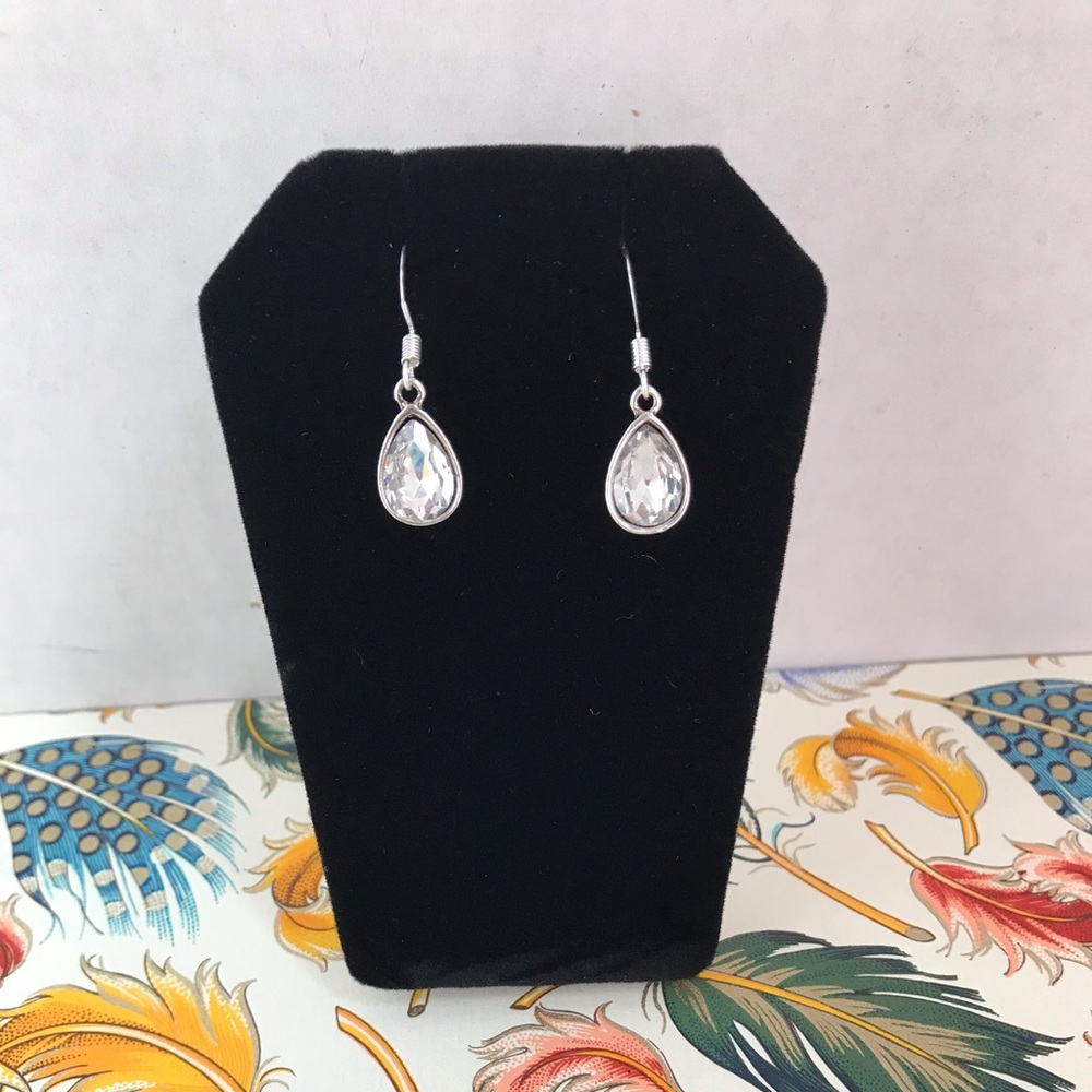 3 for $15 Rhinestone teardrop earrings